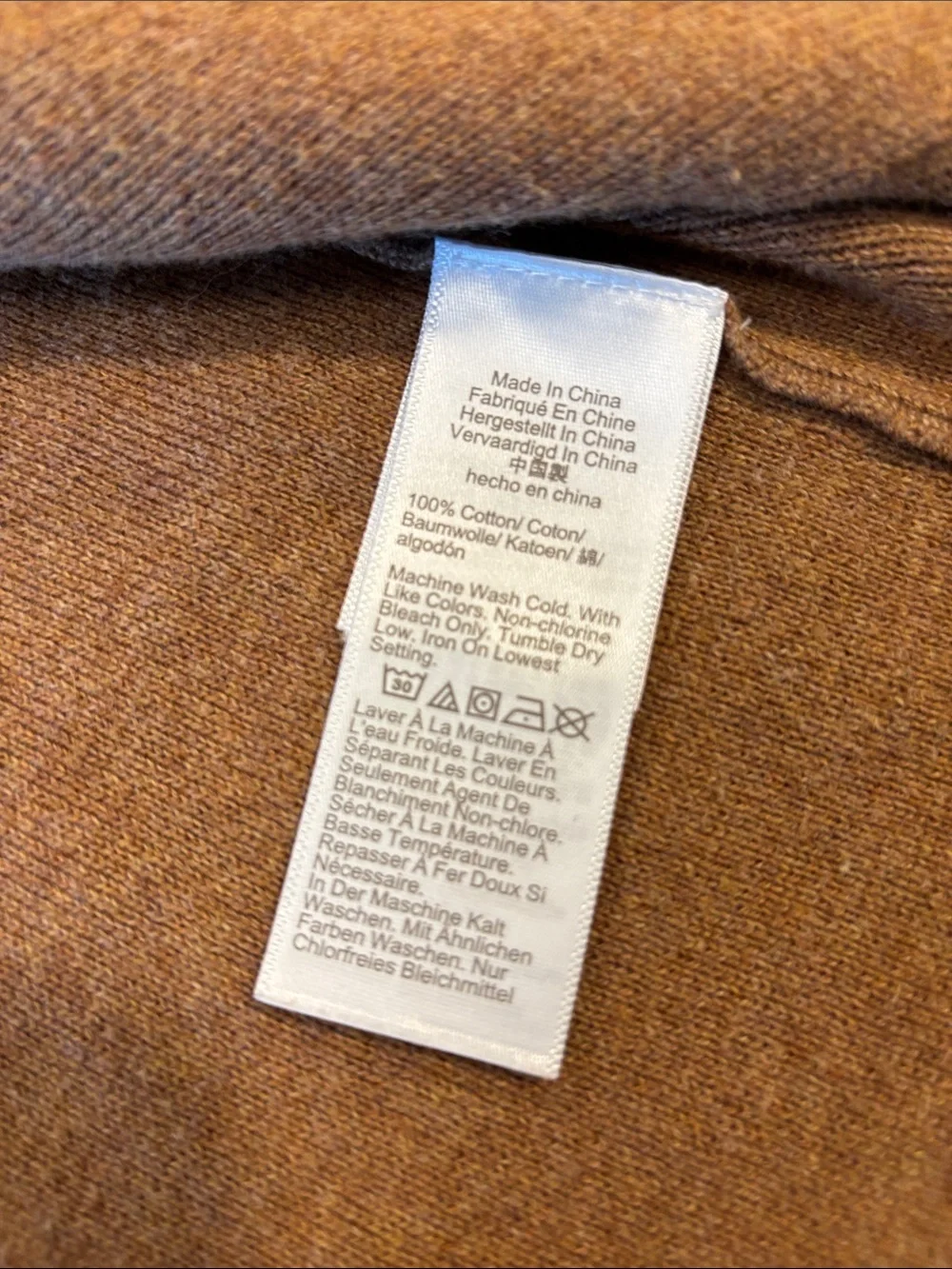 J. Crew Open-Front Camel/Tan Shawl Collar Cardigan - Picture 5 of 5